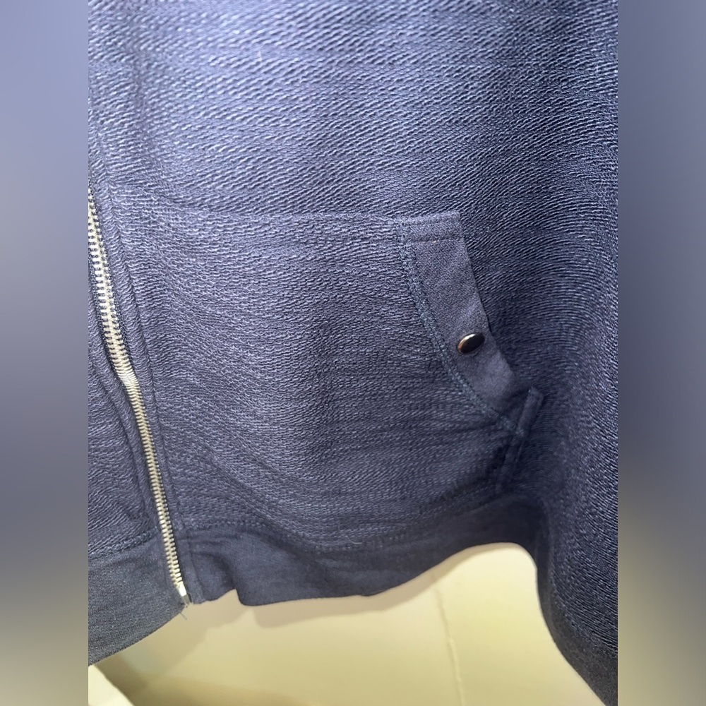 Cj Banks Women’s Navy Full Zip Hoodie Size 2X - Picture 2 of 4